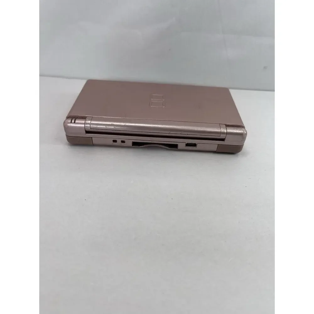 Nintendo DS Lite Pink Rose Gold Handheld Console Tested